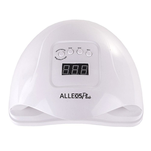 UV/LED 120W - Nagellampa - Allelux X5 Plus - Vit Vit