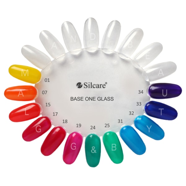 Base One Solid 12-pak - 5 gram - Silcare Multicolor