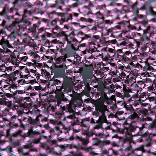 Krystalsten (Glas) - 1 mm - 200-300 stk - 09 Purple