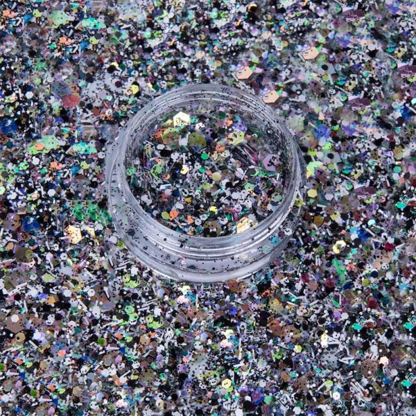Mix glitter - Alpine effekt - 09 multifärg