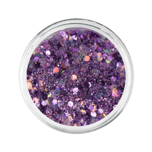 Nagelglitter - Wink Effect - Hexagon - 15 Lila