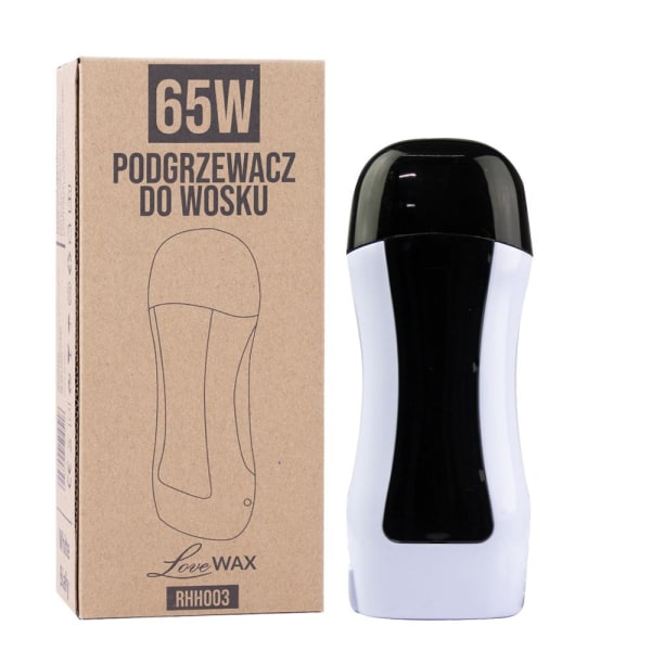 Vaxvärmare - "Roll on" Svart för 100 ml patroner - 65 watt Black