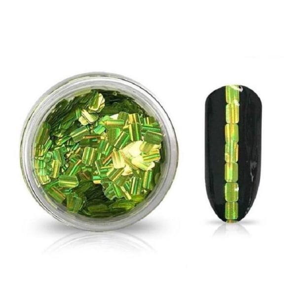 Dekorationer - Hologram - Secret - 10 Grön