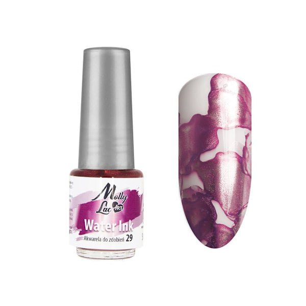 Molly Lac - Water Ink - Metallic - 5ml - 29 Lila