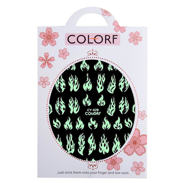 Tarrat - UV-valot - CY-028 - Kynsille Multicolor