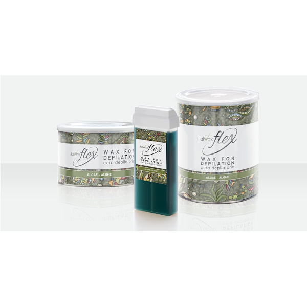 100g Algae - Roll on vax - Flex - Italwax Grön
