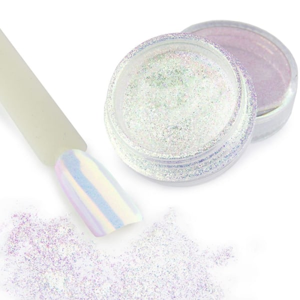 Effekt pulver - Opal / Aurora - 3 ml - 03 Kristall