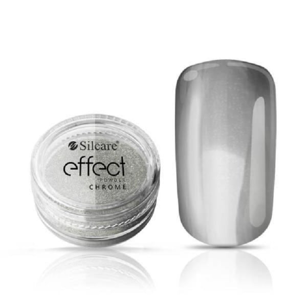 Silcare - Chrome - Effect Powder - 1 gram Silver