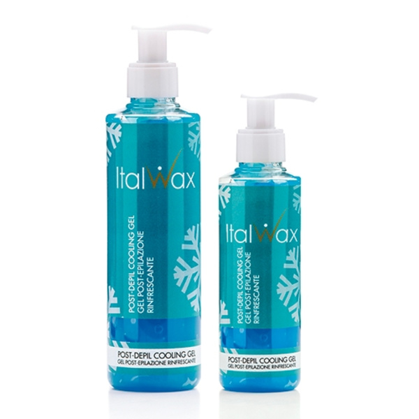 100ml Efter vaxning - Cooling gel - Menthol - Italwax Blå