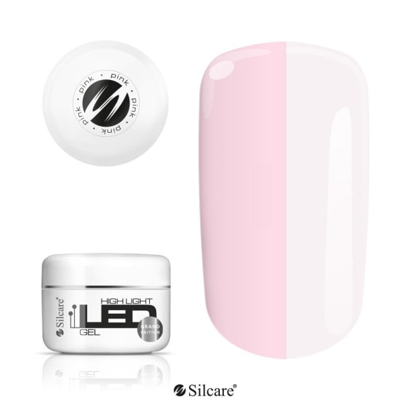 High Light LED Gel - Builder Pink - 100 g - Silcare Rosa