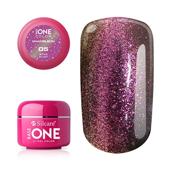 Base one - UV Gel - Chameleon - Star Dust - 05 - 5 gram Multicolor