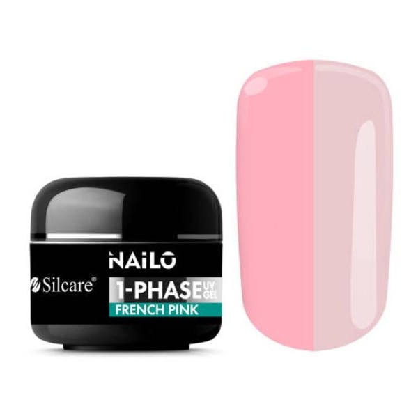 Silcare - Nailo - Fransk Pink (Mælkeagtig pink) - 15g Pink