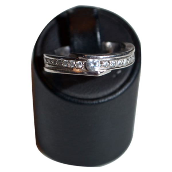 Nezza - Eksklusiv ring i sølv med Cubic Zirconia sten one size