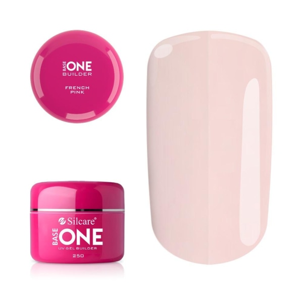 Base One - Builder - French Pink - 250 gram - Silcare Rosa