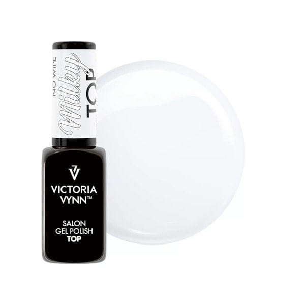 Top coat - Milky - No wipe - 8 ml - Victoria Vynn - Gel Polish Rosa