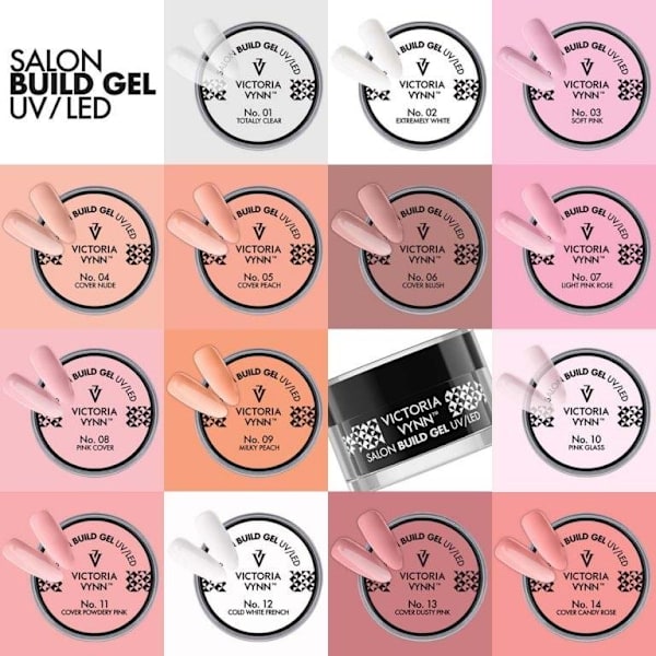 Victoria Vynn - Builder 50ml - Cover Powdery Pink 11 - Gelé Rosa