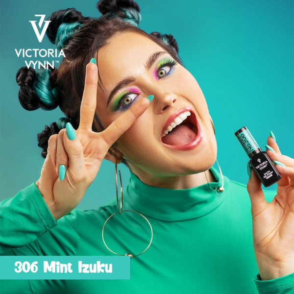 Victoria Vynn - Gel Polish - 306 Mint Izuku - Gellack Grön