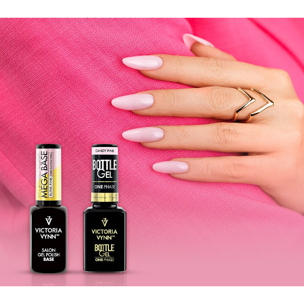 Gel Polish -  Mega Base - Blink Pink - 8 ml - Victoria Vynn Rosa