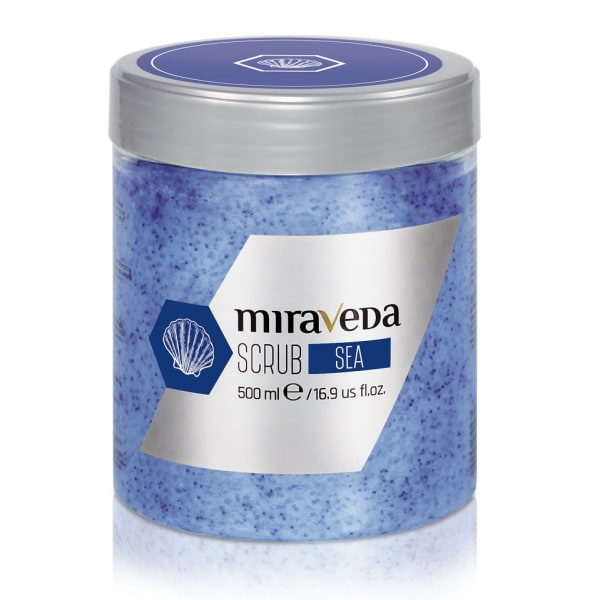 Miraveda - Scrub - Sea - 500 ml - Italwax Blå