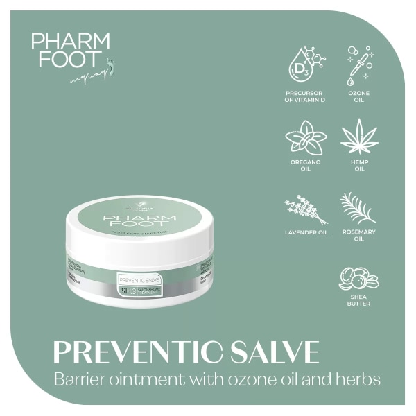 Pharm Foot - Herbal - Preventic Salve - 75 ml Vit
