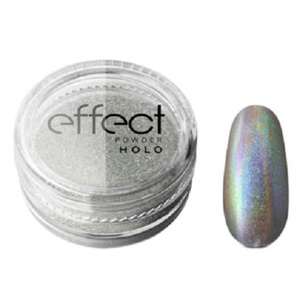 Silcare - Holo - Effect Powder - 0,5 grammaa Silver