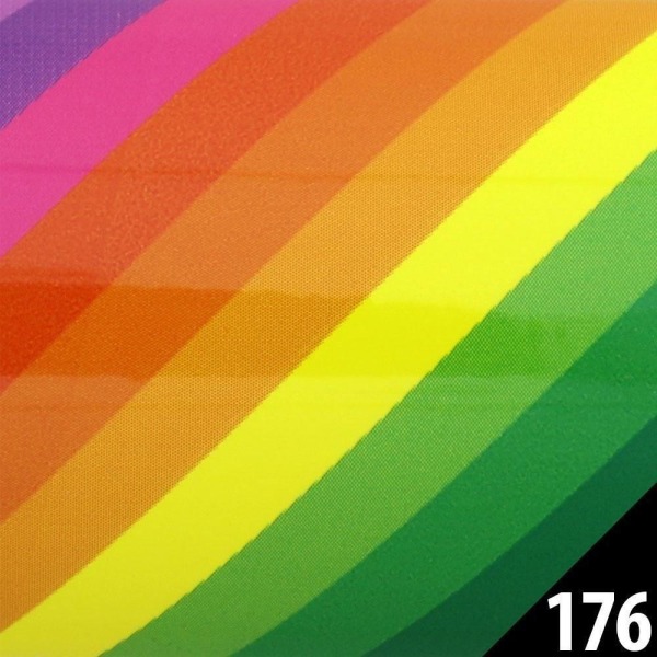 Neglefolie / folie - til neglepynt - #176 - 100 cm Multicolor
