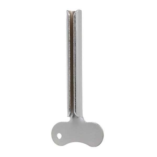 Tandpasta rørklemme Silver silver