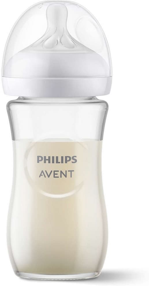 Philips Avent SCY933/01 Natural Response Glasflaska, 240 ml