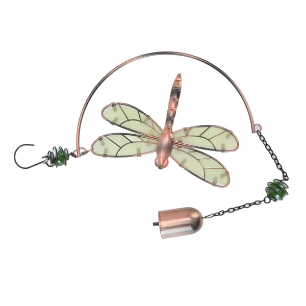 Dragonfly Wind Chimes Waterproof Beautiful Melody Iron Hanging Decor Home Decoration