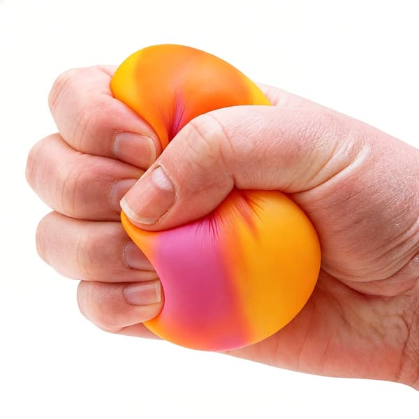 NeeDoh Dippin Dazzler Färgskiftande Ägg - Sensorisk Squishy Fidget Leksak 1st-Orange
