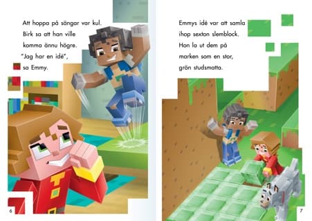 Minecraft Let at læse Mod nye højder multifärg multicolor