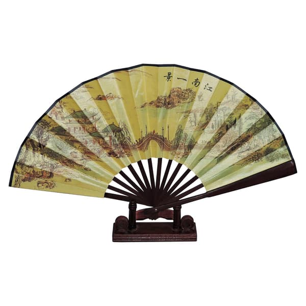 Handfläkt - Stor 27cm - M04 - Jiangnan