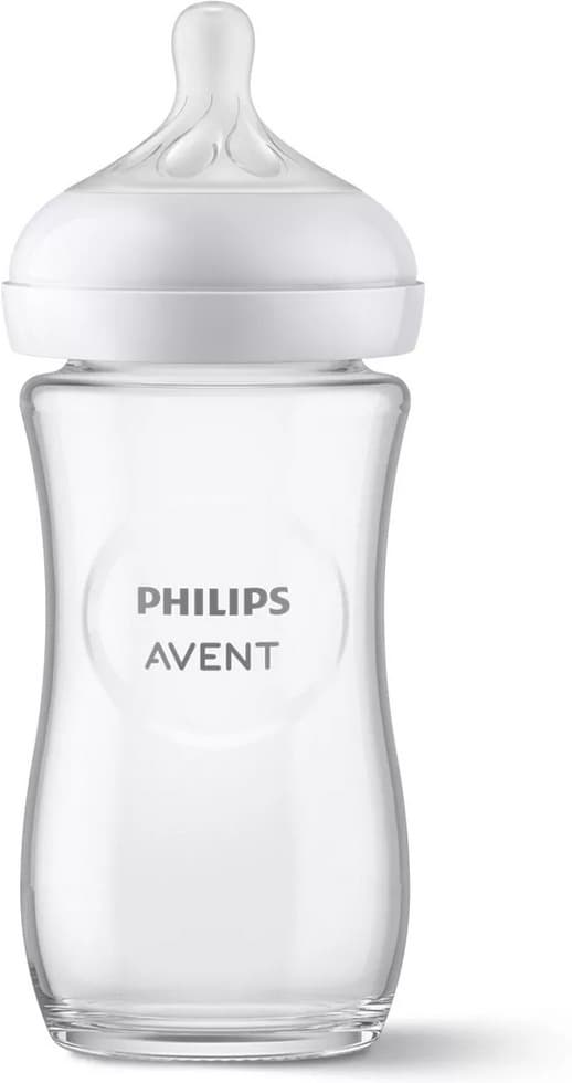 Philips Avent SCY933/01 Natural Response sutteflaske i glas, 240 ml