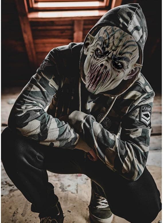 Halloween Props, Horror Devil Mask, Party Mask