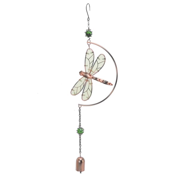 Dragonfly Wind Chimes Waterproof Beautiful Melody Iron Hanging Decor Home Decoration