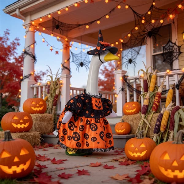 Gyser Halloween Gåsetøj Pynt Til Hjem Have Og Udendørs Festligheder