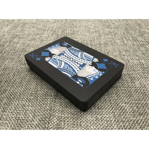 Sorte Plast PVC Poker Vandtætte Spillekort Kortspil