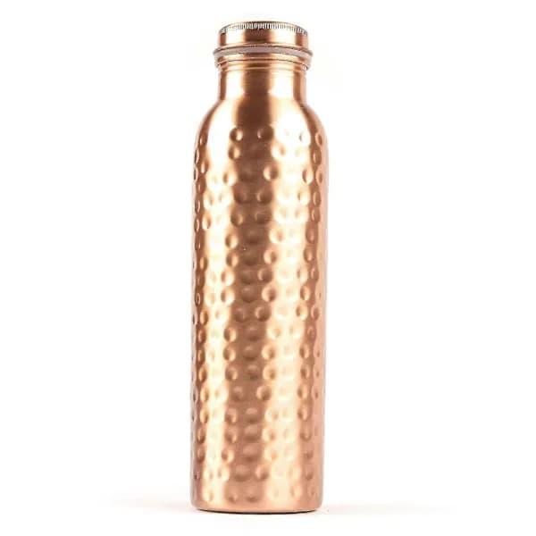 Bottle - 100% Copper Bottle for Ayurveda - Ed (FMY)-X76-
