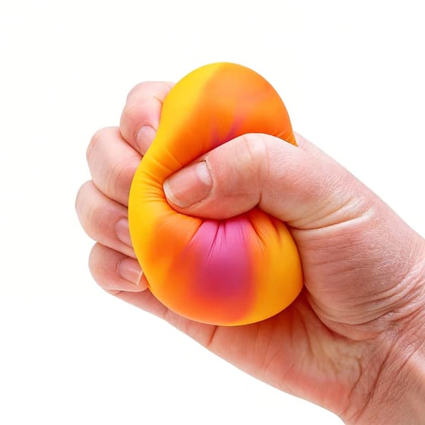 NeeDoh Dippin Dazzler Farveskiftende Æg - Sensorisk Squishy Fidget Legetøj 1 stk - Orange