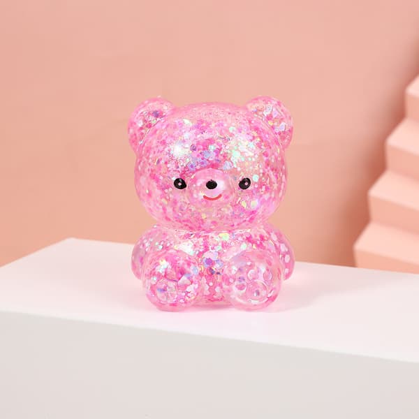 Bjørnlegetøj Glitter Gummy Bear Needoh e Dyrelegetøj