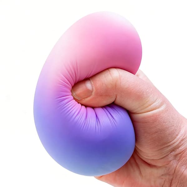 NeeDoh Dippin Dazzler Farveskiftende Æg - Sensorisk Squishy Fidget Legetøj 1 stk-Pink