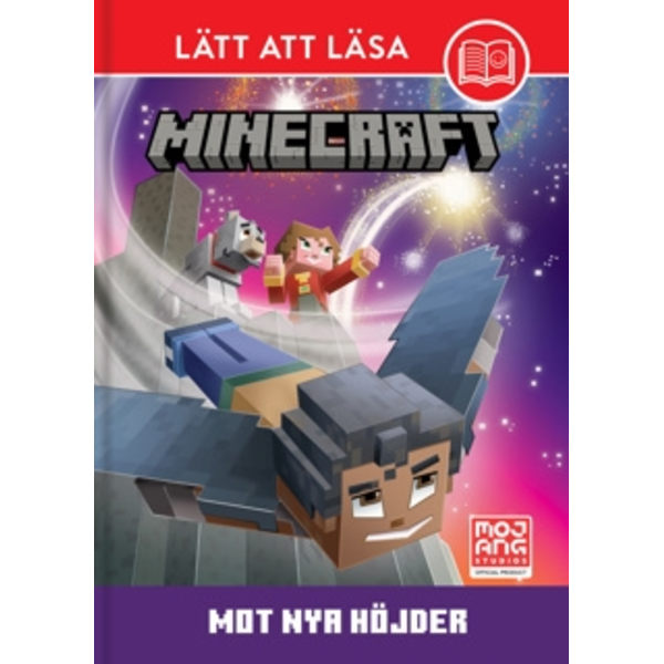 Minecraft Lett å lese Mot nye høyder multifärg multicolor