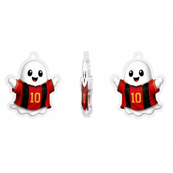 24-dagars Halloween Ghost Countdown Calendar, Fotbollströja Ghost Calendar Blind Box