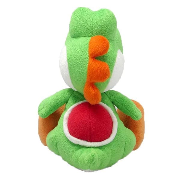 Super Mario Yoshi Dinosaur Plyslegetøj – Blød Udstoppede Grøn Dinosaur 22cm Gave til Børn