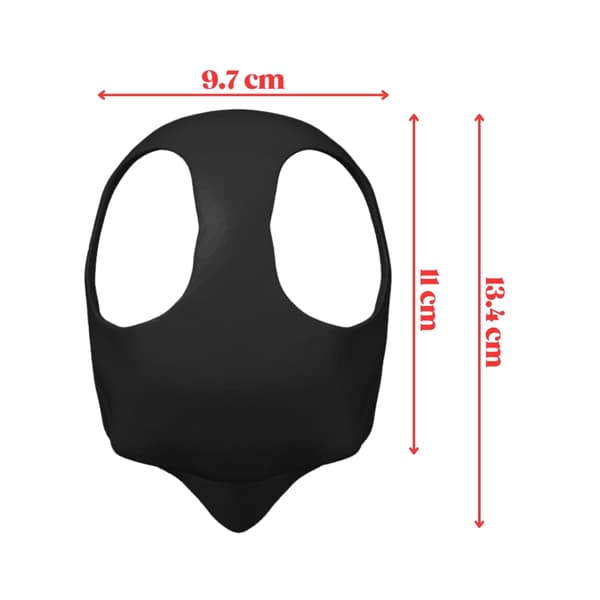 BatCat Batman kattemaske PawSmart Dark Knight Svart M