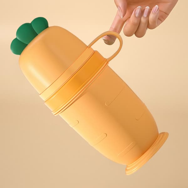 Portable Potty Urinal Fall-proof Leak-proof Emergency Toilet for Children Yellow