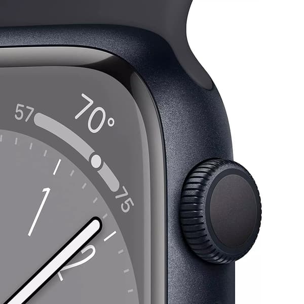 Begagnad Apple Watch 8 45mm Midnatt - Bra skick musta