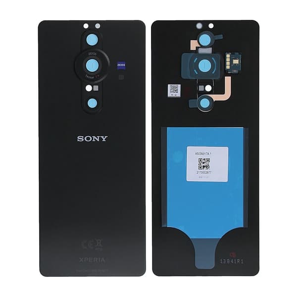 Sony Xperia Pro-I XQ-BE42 XQ-BE52 XQ-BE62 Baksida - Mattsvart sort