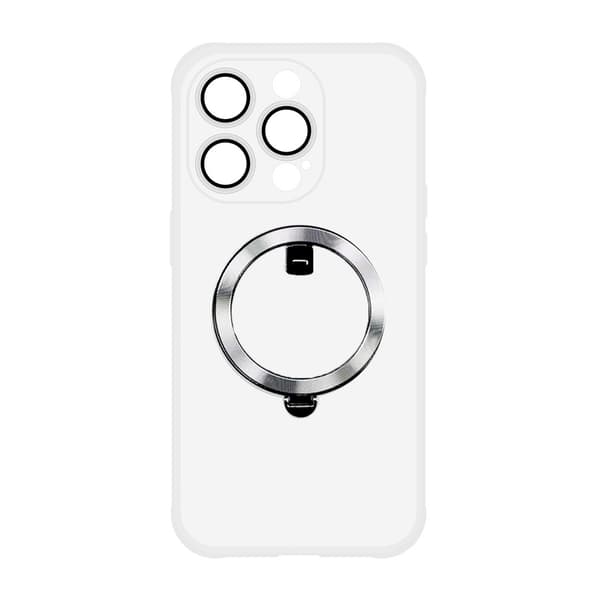 iPhone 13 Pro Skal med MagSafe Stativ Rvelon - Vit White