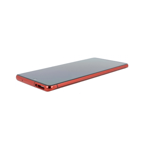 Samsung Galaxy S20 FE 5G Skärm med LCD Display Original - Röd Wine red